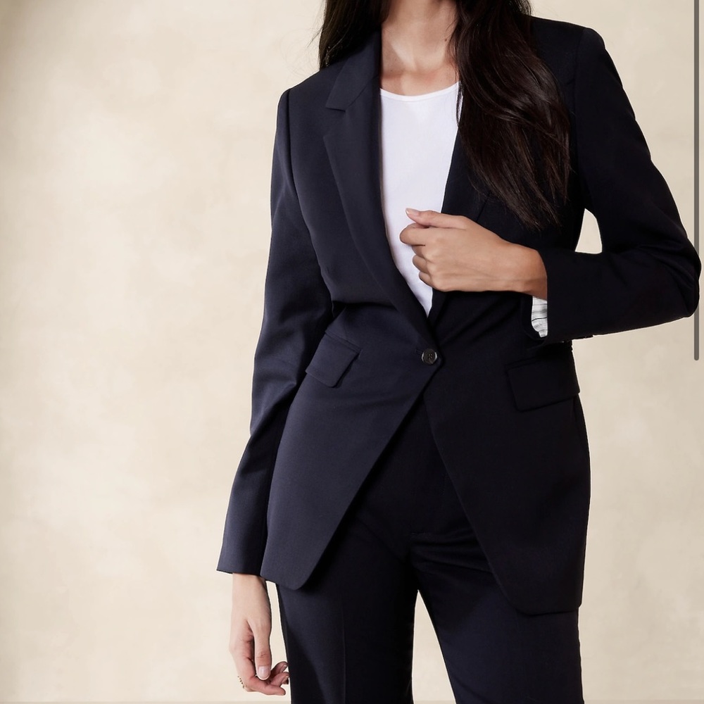 Banana republic Italian wool blazer